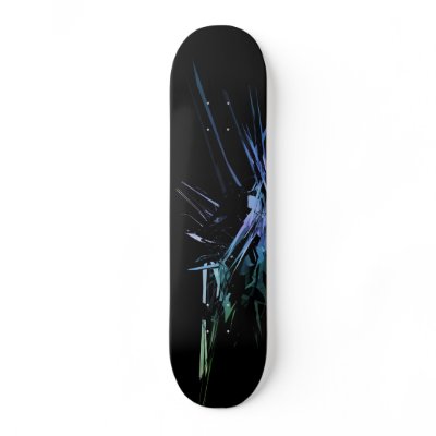 Binary Growth 02 Skate Board Deck by slippytit
