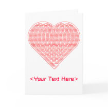 Binary Heart Card