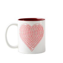 Binary Heart Mug