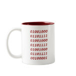 Binary Ho Ho Ho! mugs