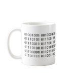 Binary - I am useless without my coffee Coffee Mug