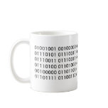 Binary - I am useless without my coffee Coffee Mugs
