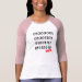 Ladies 3/4 Sleeve Raglan (Fitted)