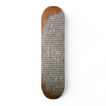 binary on wood skateboards