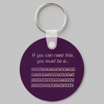Binary rainbow for darks colors keychains by ArtmakersWorlds Binary rainbow for darks colors keychains