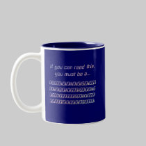 Binary rainbow for darks colors mugs by ArtmakersWorlds Binary rainbow for darks colors mugs