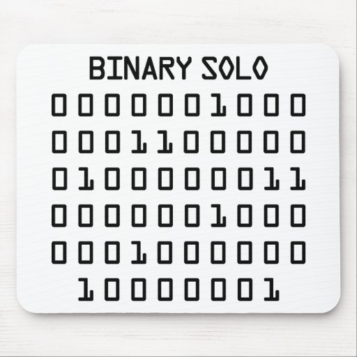 Binary Solo Mousepad