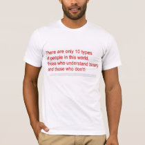 Binary t-shirts