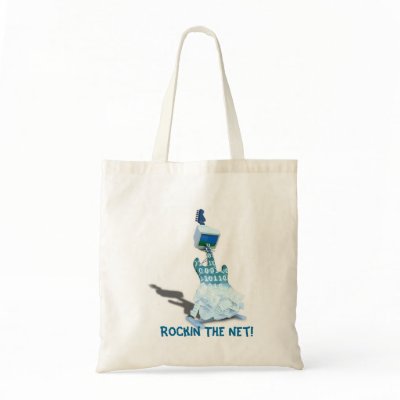 Binary' Tunes! - Rockin The Net Budget Handbag by nightmare7darkangel