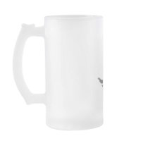 Binary' Tunes! - Rockin The Net Frosted Glass Mug