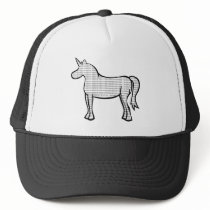 Binary Unicorn Mesh Hats
