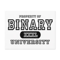Binary University postcards