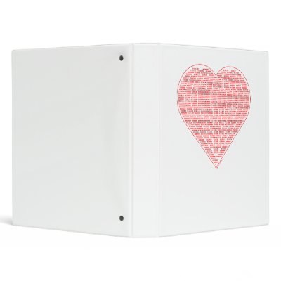 Binary Valentine Binder by CartesianBear