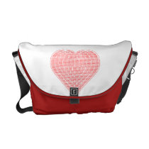 Binary Valentine Commuter Bags
