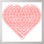 Binary Valentine Poster