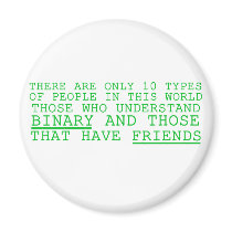 Binary vs. Friends magnets