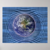 Binary World Posters