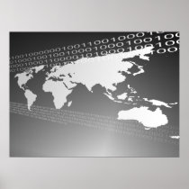 Binary World Posters