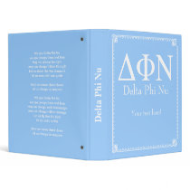 Binder by DeltaPhiNu Binder