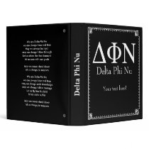 Binder by DeltaPhiNu Binder