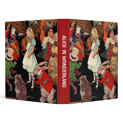 Binder Alice in Wonderland by forbes1954
