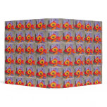 Binder aum om peacock lotus flower