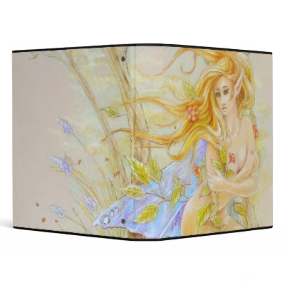 Binder - Autumn Wind Fairy by pawtraitart