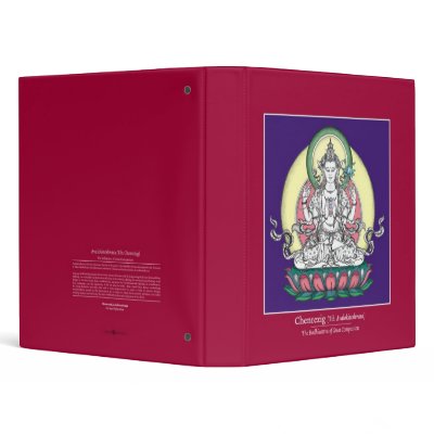 BINDER Avalokiteshvara / Chenrezig by Tibetan_Thangka_Art