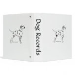 Binder: Black-Spotted Dalmatian