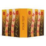BINDER :: BUTTERFLIES AND FLOWERS