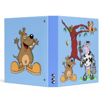 binder "cartoon" animals