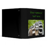 Binder - Cute Lemur Stripey Tail