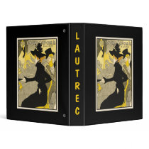 Binder: Divan Japonais by Toulouse-Lautrec by VintageCabaret Binder: Divan Japonais by Toulouse-Lautrec