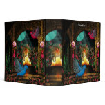 Binder Fantasy Birds Pink Blue