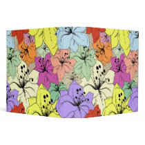 Binder:   Floral Binder