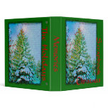 Binder for Christmas Scrapbooking