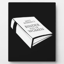 BINDER FULL OF WOMEN PHOTO PLAQUE