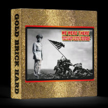BINDER GOLD BRICK HARD MARINES binders