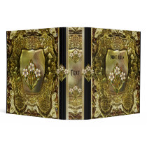 Binder Gold Metal Art Nouveau (09) Photo Album by Zizzago Binder Gold Metal Art Nouveau (09) Photo Album