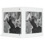 binder goth girl dreads bw