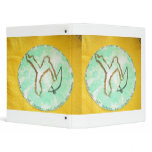 binder green martial arts fighter
