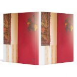 Binder gypsy fleur de lis red decor