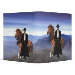 Binder Horse and Cowboy