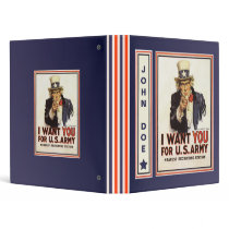 Binder: I Want You - Uncle Sam Organizer
