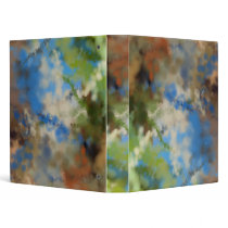 Binder in Painted Pastel Colors by tinamfisher Binder in Painted Pastel Colors