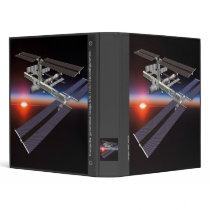 Binder / International Space Station by moxieann Binder / International Space Station