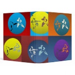 binder karate ninja black belt