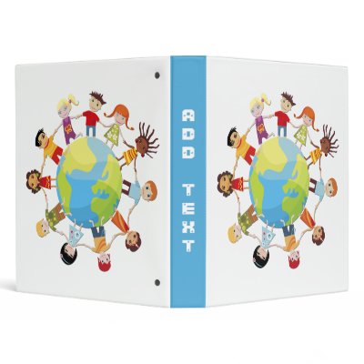 Binder: Kids Around The World Unite for Peace by _NoAngel