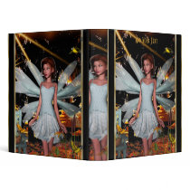 Binder Magical Fantasy Art A Fairy Quiet Place