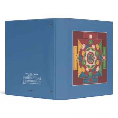 BINDER Mandala of the 5 Elements by Tibetan_Thangka_Art